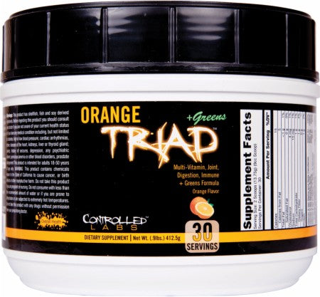 Orange Triad + Greens