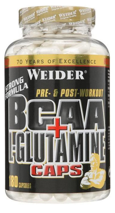 BCAA + L-Glutamine Caps
