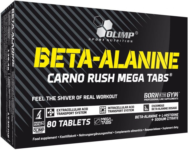 Beta Alanine - Carno Rush Mega Tabs by Olimp Nutrition
