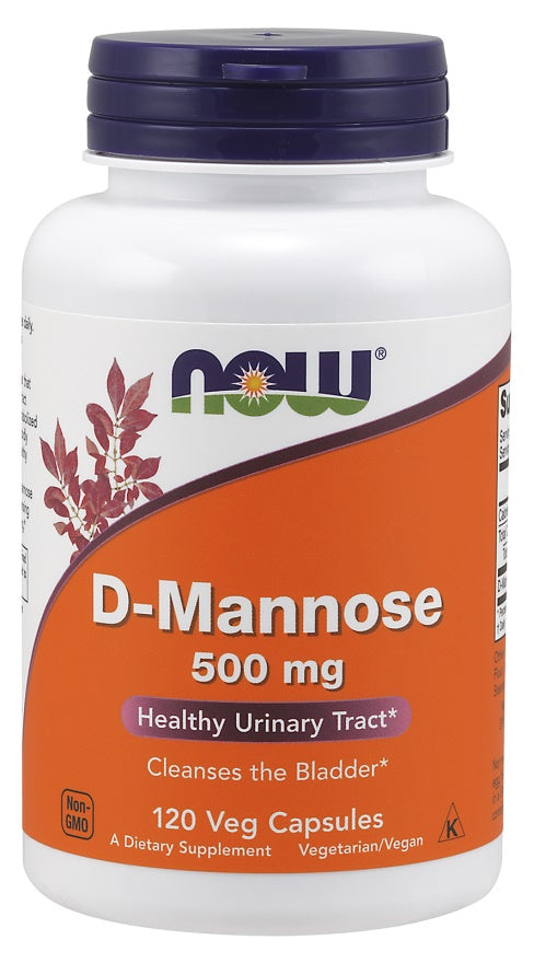 NOW Foods D-Mannose Urinary Support 240 vegetable capsules