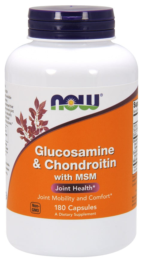 Glucosamine & Chondroitin with MSM by NOW Foods – product image 2