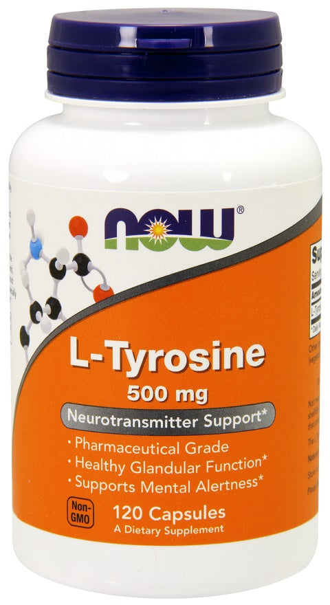 L-Tyrosine by NOW Foods – product image 3