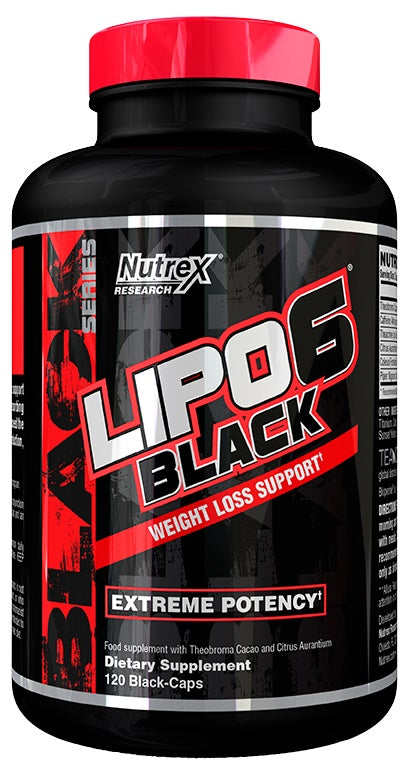 Nutrex Lipo-6 Black 120 Liquid Capsules