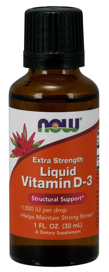 Vitamin D-3 Liquid by NOW Foods
