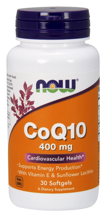 CoQ10 with Vitamin E & Sunflower Lecithin