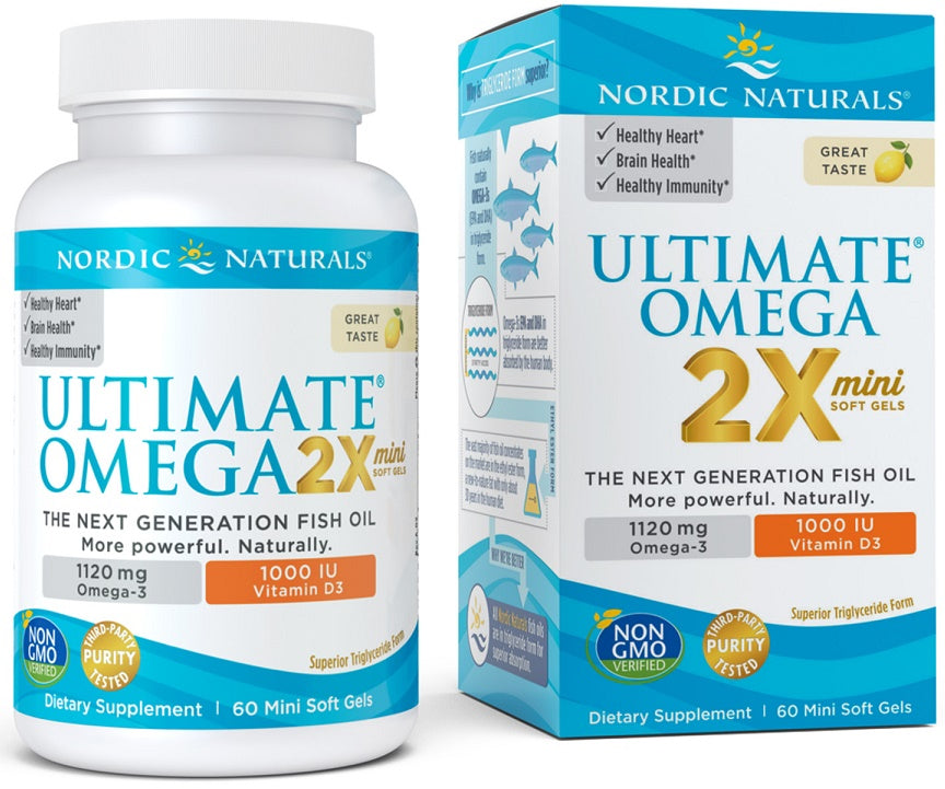Ultimate Omega 2X Mini with Vitamin D3
