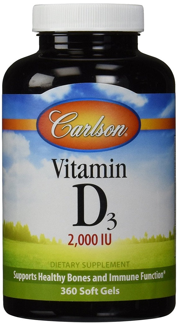Vitamin D3 by Carlson Labs – product image 2