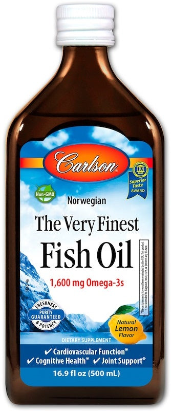 The Very Finest Fish Oil by Carlson Labs – product image 2