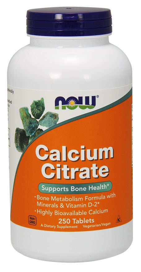 Calcium Citrate with Minerals & Vitamin D-2 by NOW Foods – product image 2