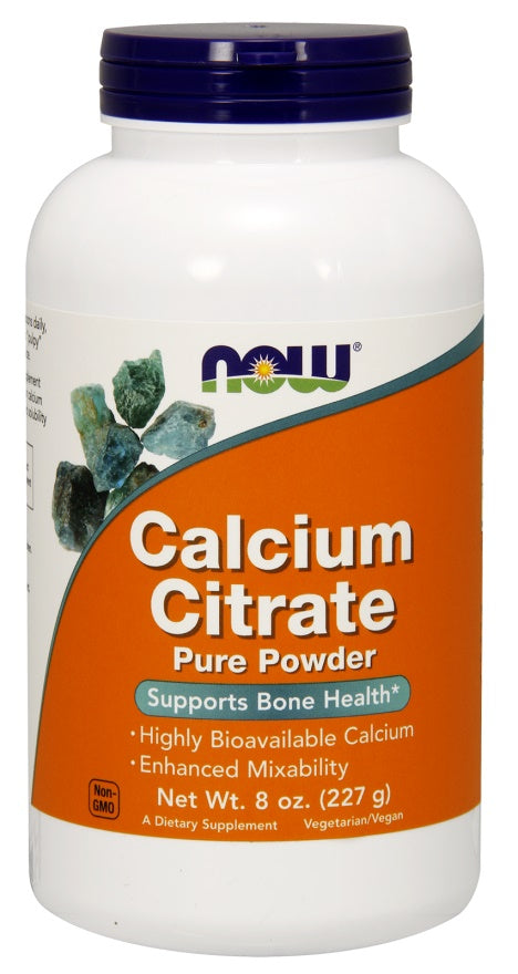 Calcium Citrate Pure Powder by NOW Foods