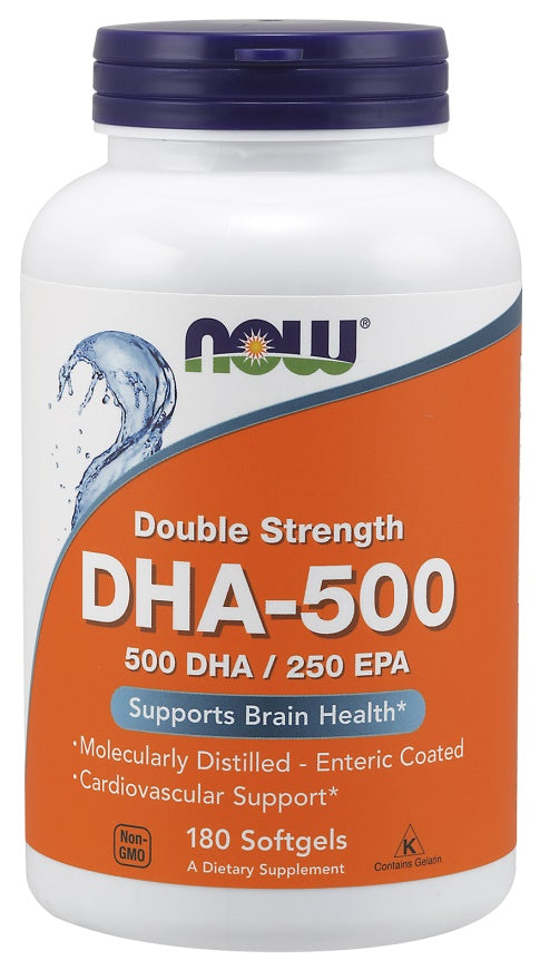 DHA-500 by NOW Foods – product image 2