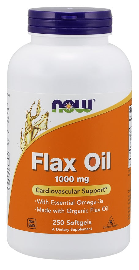 Flax Oil by NOW Foods – product image 2