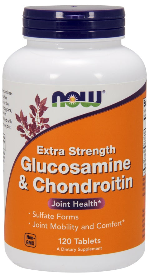 Glucosamine & Chondroitin Extra Strength by NOW Foods – product image 2