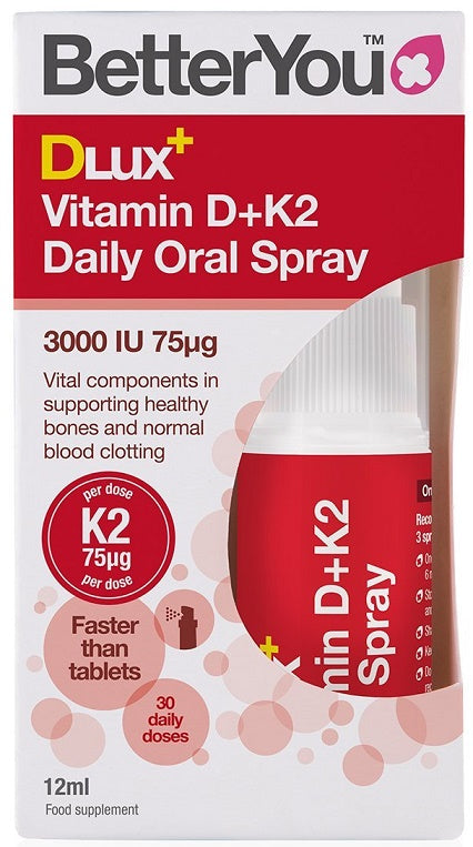 DLux+ Vitamin D+K2 Daily Oral Spray