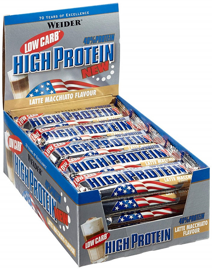 40% Low Carb High Protein Bar by Weider – product image 2