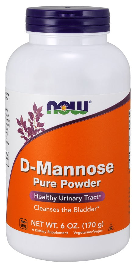 NOW Foods D-Mannose Organic Pure Powder 170 g