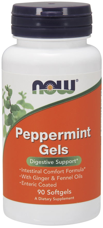 Peppermint Gels by NOW Foods