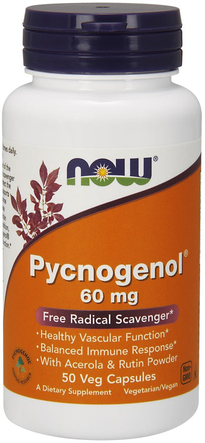 Pycnogenol with Acerola & Rutin Powder by NOW Foods