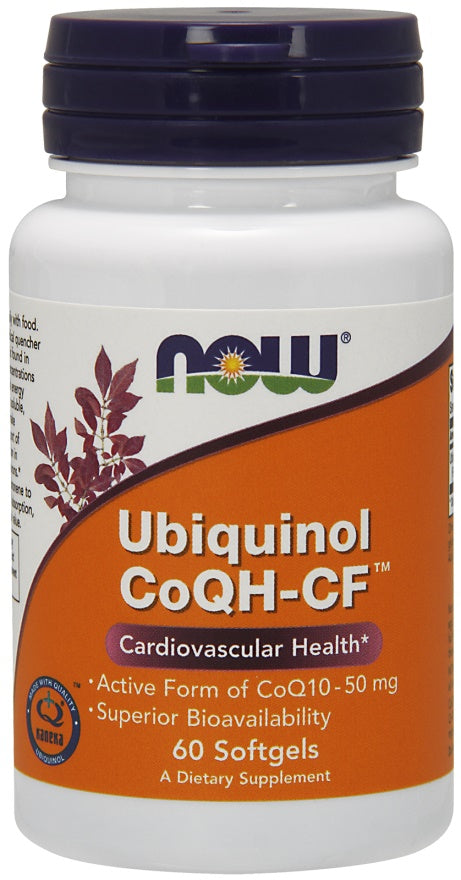 Ubiquinol CoQH-CF by NOW Foods