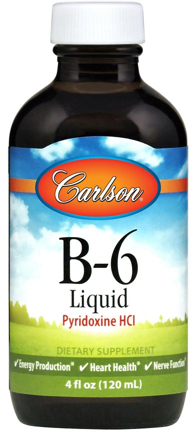 Vitamin B-6 - Pyridoxine HCl by Carlson Labs