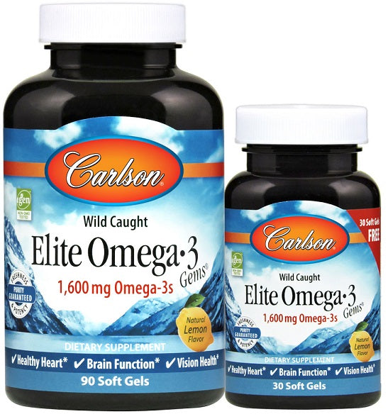 Elite Omega-3 Gems by Carlson Labs