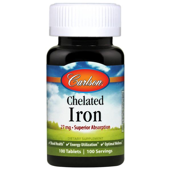 Chelated Iron by Carlson Labs