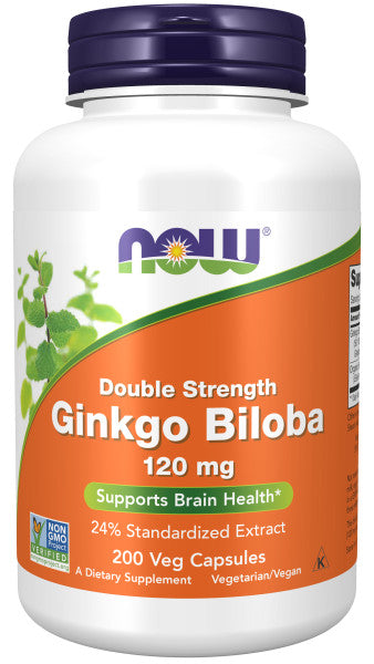 Ginkgo Biloba Double Strength by NOW Foods – product image 2