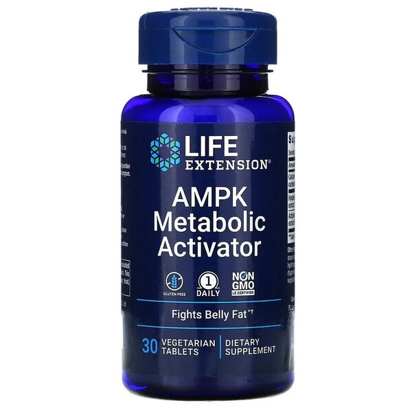 AMPK Metabolic Activator – 30 Vegetarian Tablets