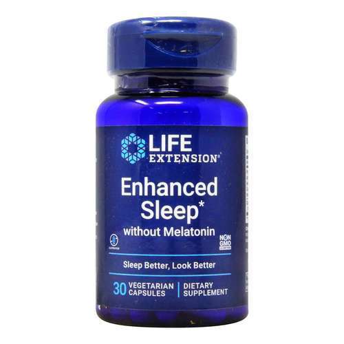 Enhanced Sleep without Melatonin