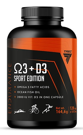 Endurance Omega 3 + D3 Sport Edition by Trec Nutrition
