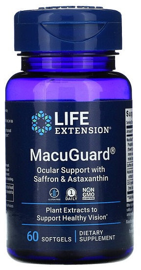 MacuGuard Ocular Support with Saffron & Astaxanthin