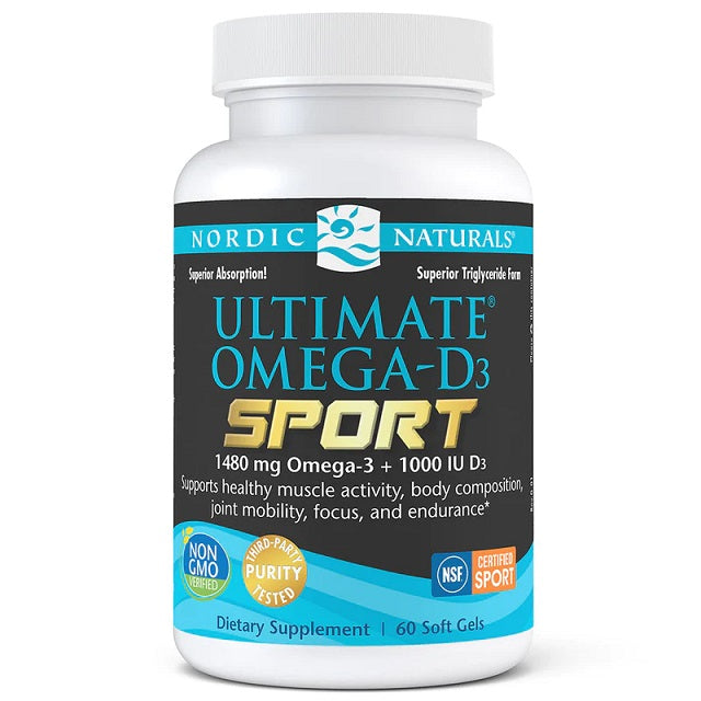 Ultimate Omega-D3 Sport by Nordic Naturals