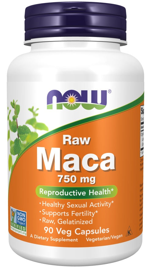 Maca 750 mg RAW by NOW Foods