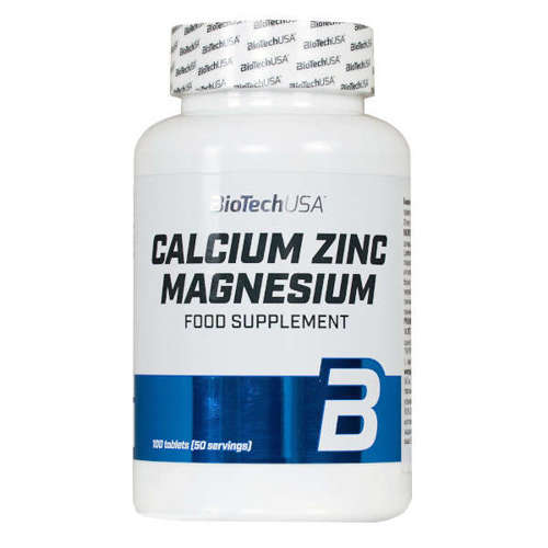 Calcium Zinc Magnesium for Active by BioTechUSA