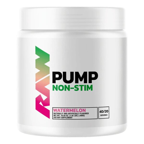 Pump Non-Stim by Raw Nutrition – product image 3