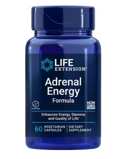 Adrenal Energy Formula - 60 vcaps by Life Extension