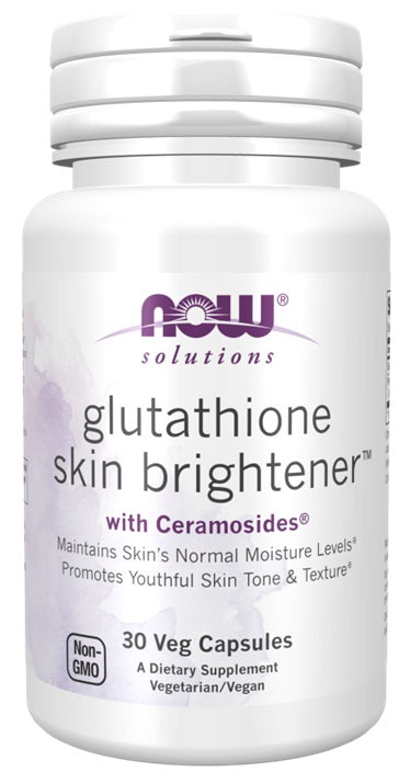 Glutathione Skin Brightener with Ceramosides by NOW Foods