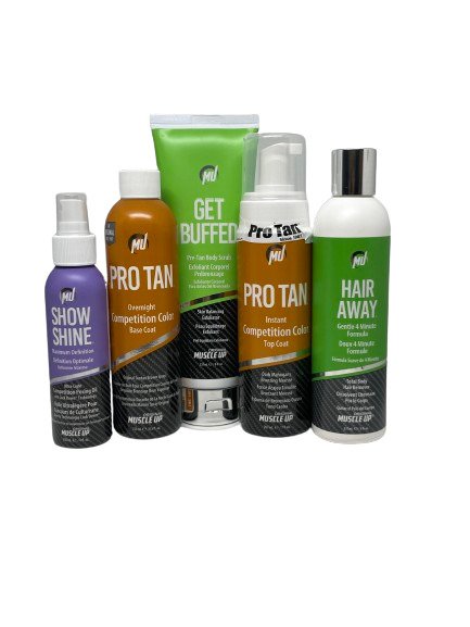 Pro Tan Male Competitor Competition Tanning Kit