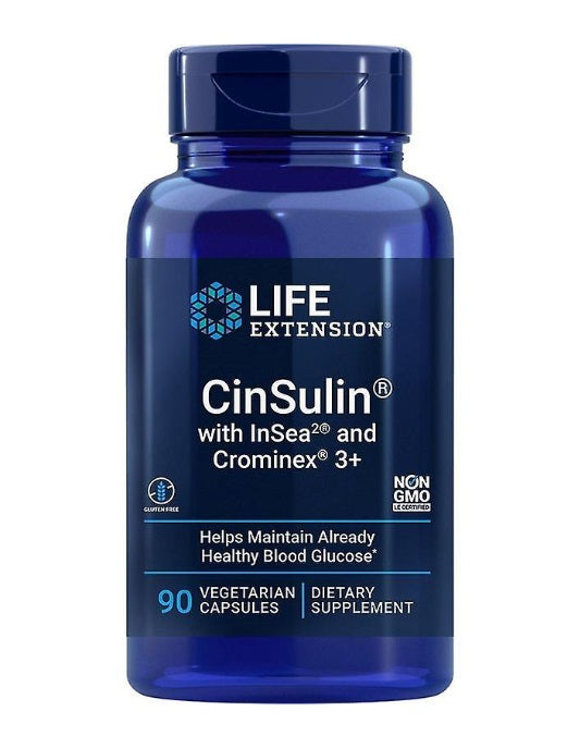 CinSulin with InSea2 & Crominex 3+ by Life Extension