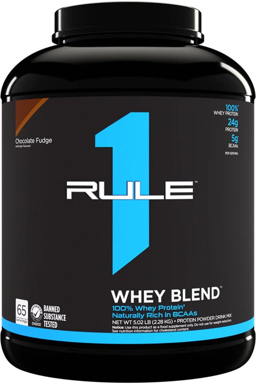 Rule One R1 Whey Blend — Chocolate Fudge / 2280 grams