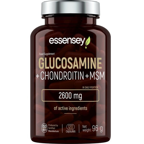 Glucosamine + Chondroitin + MSM by Essensey