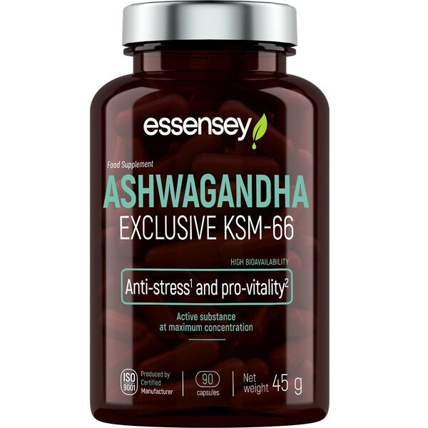Ashwagandha Exclusive KSM-66 by Essensey