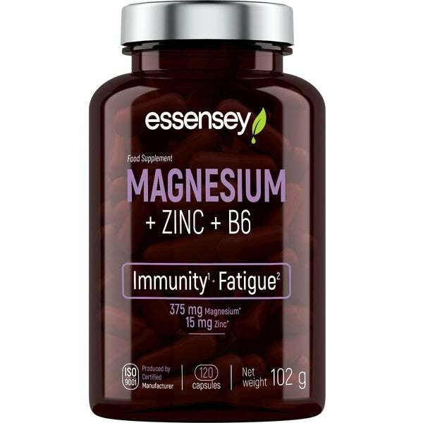 Magnesium + Zinc + B6 by Essensey