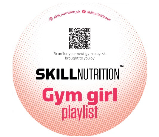 Skill Sticker EN Gym Girl - Marketing Only