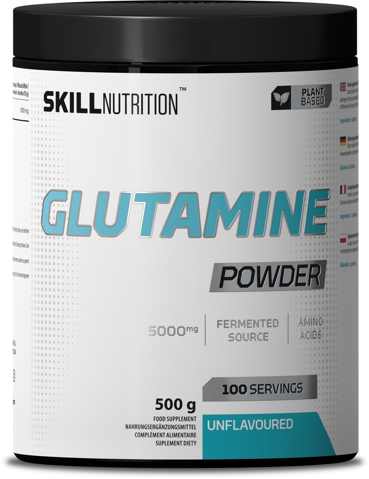 Glutamine Powder by Skill Nutrition – product image 2