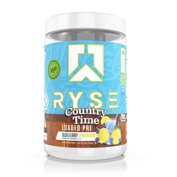 RYSE Loaded Pre Country Time Blueberry Lemonade - 441 g