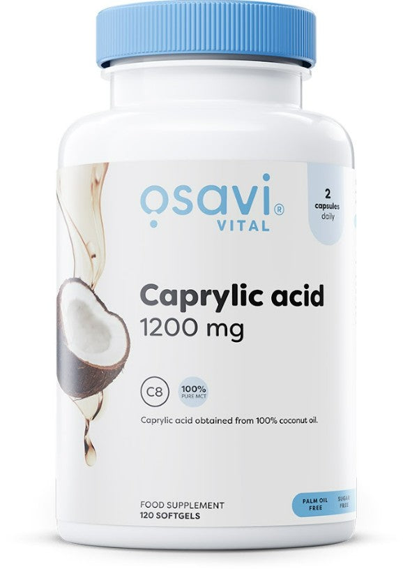 Osavi Caprylic Acid 1200 mg - 120 Softgels