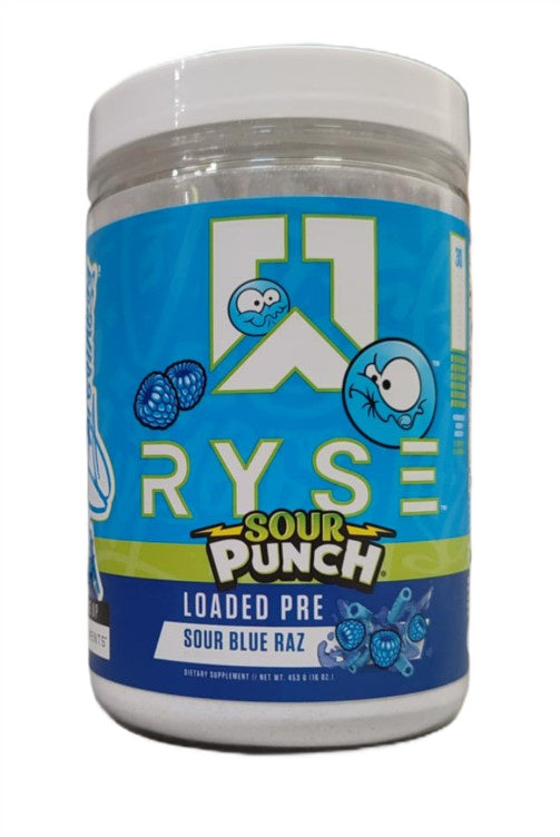 Loaded Pre, Sour Punch Sour Blue Raz - 453g