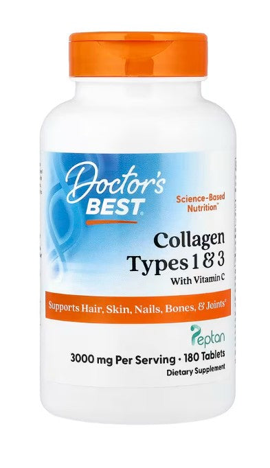 Collagen Types 1 and 3 with Peptan and Vitamin C