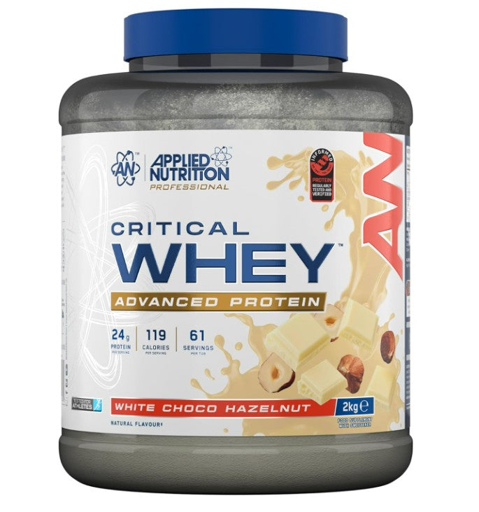 Applied Nutrition Critical Whey — White Choco Hazelnut / 2000 grams